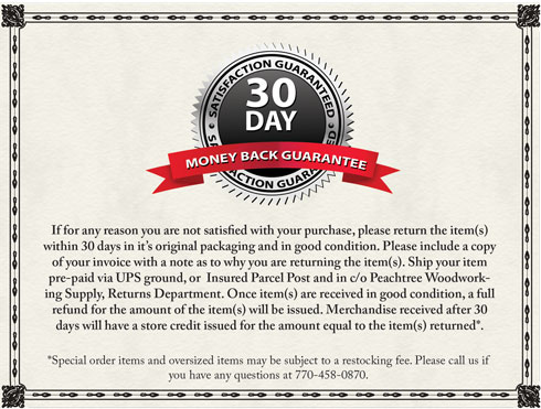 30 Day Money Back Guarantee
