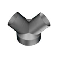 6" to 4" Y Adaptor