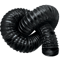 Dust Collection Black Super  Flex Hose