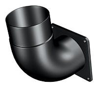4 Inch Dust Port Elbow